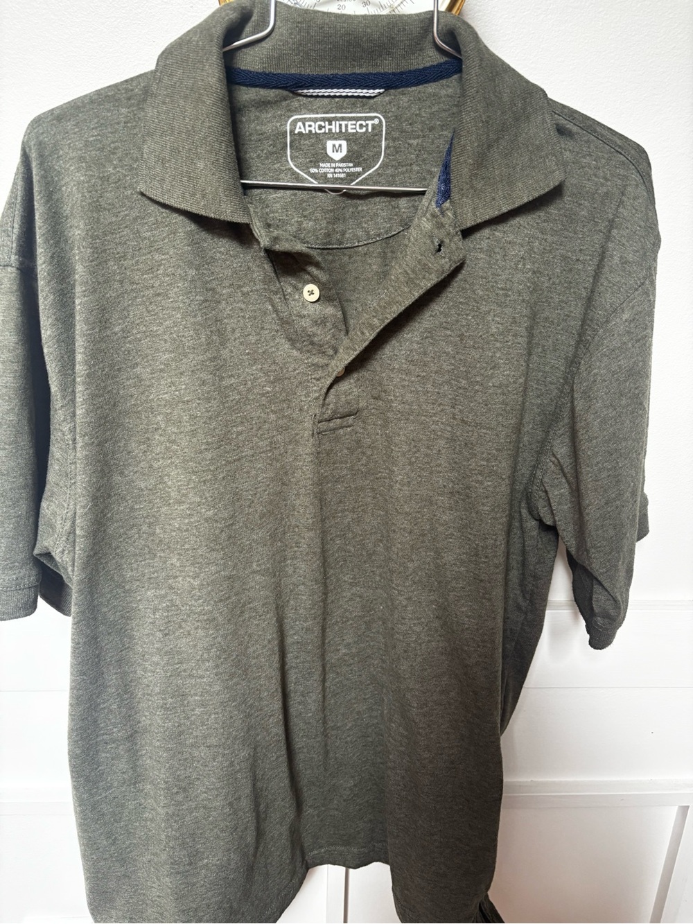 Architect men’s green polo